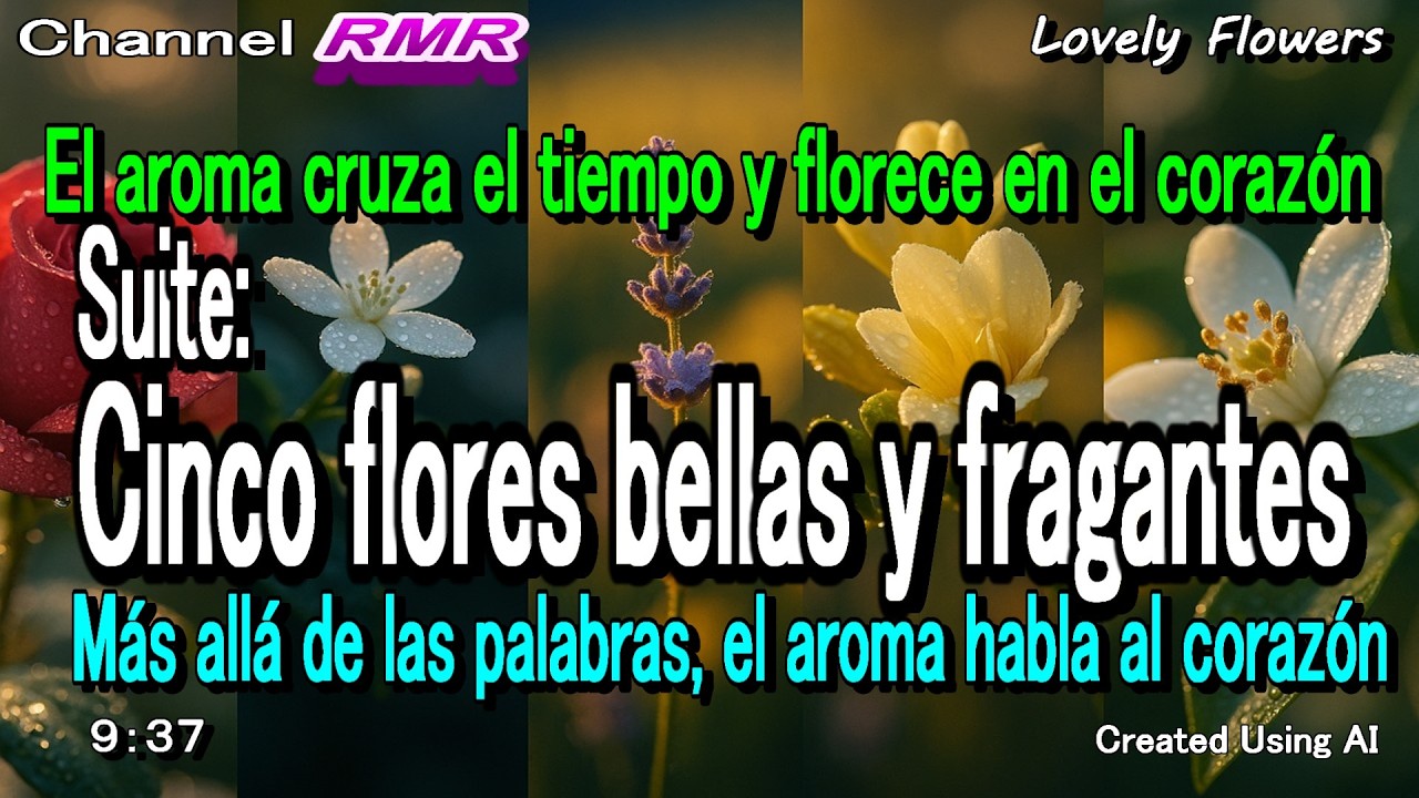 Lovely Flowers: ES:Suite “Cinco flores hermosas y fragantes”