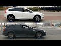Volvo V60 Cross Country AWD vs Audi A4 Allroad Quattro - 4x4 test on rollers
