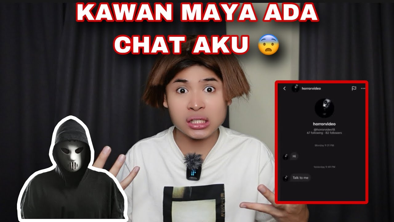 KAWAN MAYA CHAT AKU 😭😨| DIA KACAU AKU PULAK 😭