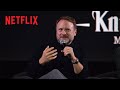 Rian Johnson and the Cast and Crew of Wake Up Dead Man at The Lineup | Netflix