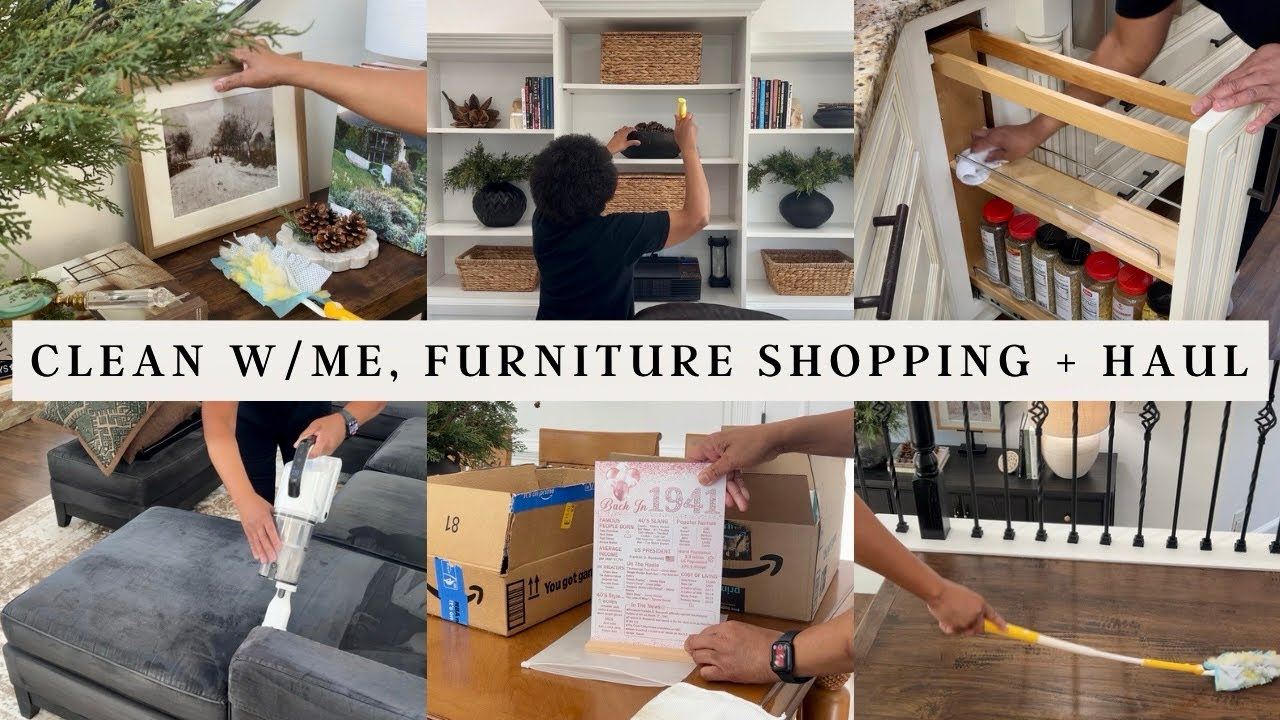 Убираемся вместе | Покупка мебели и обзор покупок | Новый инструмент для уборки и мотивация к сти...