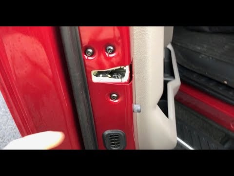 2017 F150 Door latch issue after recall 17533! - YouTube