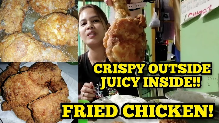 CRISPY & JUICY FRIED CHICKEN JOY! MAY BAGYO! #FABR...