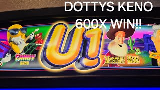 KENO BIG WIN!! DOTTYS CIRCUS KENO!! 600X!! #keno #casino #win #gambling  screenshot 1