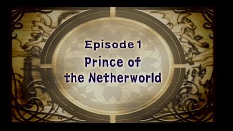 Disgaea complete walkthrough part 1 - Tutorial