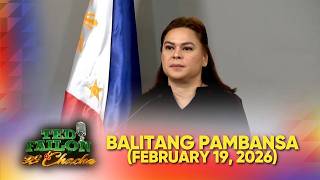 Vp Sara, Tatakbong Pangulo Sa 2028 Ted Failon & Dj Chacha