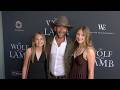 Zach McGowan on the red carpet at the premiere of "The Wolf and the Lamb"