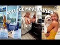 COLLEGE MOVE IN DAY VLOG 2021 // kent state university move in day apartment edition