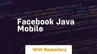 facebook java mobile