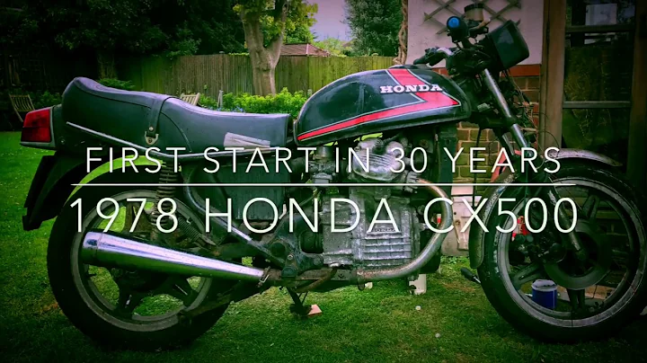 1978 Honda CX500 Barn Find - First start in 30 years! [Cafe Racer Build Series]