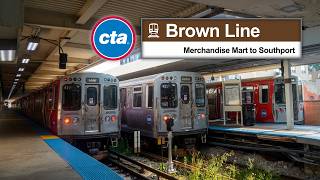 CTA 1981-1987 Budd 2600 Series #2840 | Brown Line Northbound screenshot 1