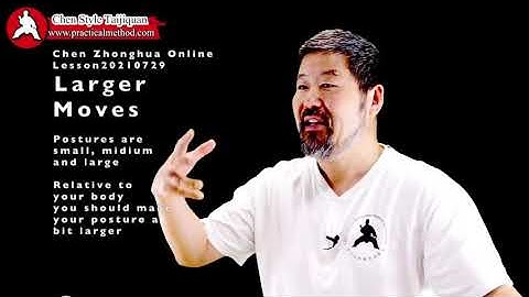 Larger Moves-Chen Zhonghua Online Lesson Trailer 20210729