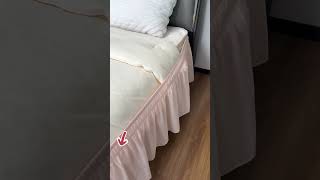 Are people still using 'outdated' bed skirts? Maybe it's a new fashion #ieasygoing #bedskirt Are people still using 'outdated' bed skirts? Maybe it's a new fashion #ieasygoing #bedskirt