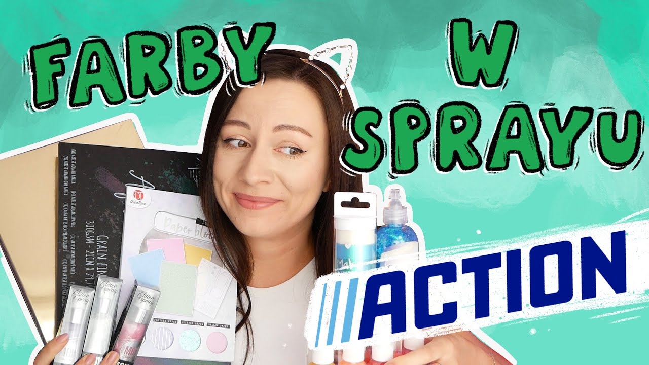 Testuję NOWĄ TECHNIKĘ przyborami z ACTION!