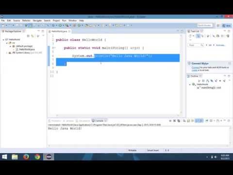 Java-002 First Java Application - HelloWorld