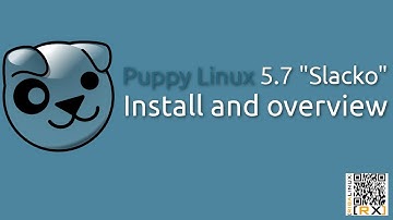 Puppy Linux 5.7 "Slacko" Install and overview | small But full-featured [HD]
