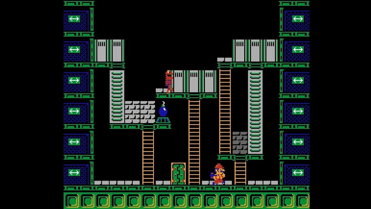 Wrecking Crew (NES) Walkthrough - YouTube