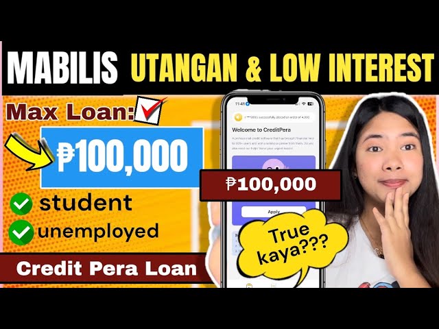 MABILIS nga ba UTANGAN SI CREDIT PERA? LOAN up to 100K  | ALAMIN NATIN! WATCH THIS FIRST❌ class=