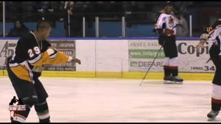 Bosse Vs Mayrand LNAH Hockey Fight 2005 Chiefs Vs Mission
