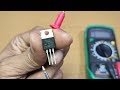 How to Test Triac BT136 BT134 using Digital Multimeter in Hindi