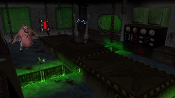 Gex: Enter The Gecko - Moo Shoo Pork Boss Fight (Second Boss) | Gex Trilogy