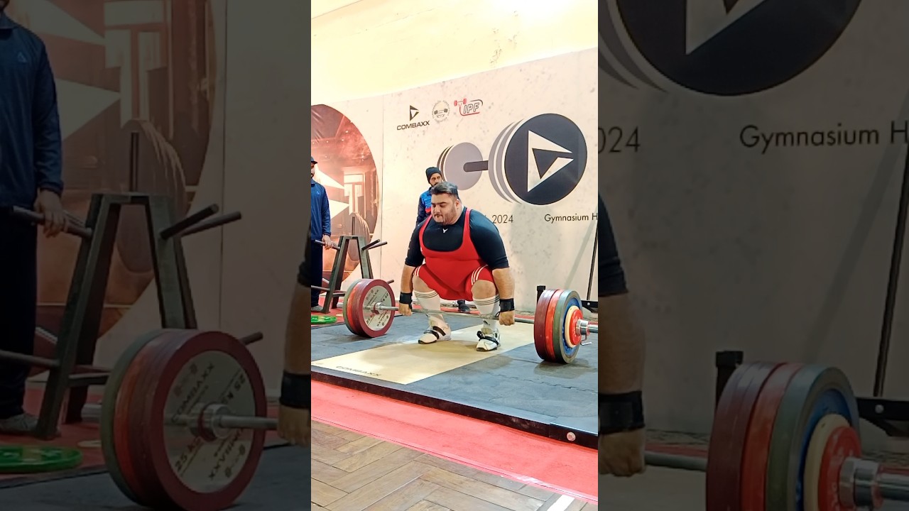 Muhammad Nooh Dastgir Butt 280 kg 2nd try in national championship 2024 | powerlifting 