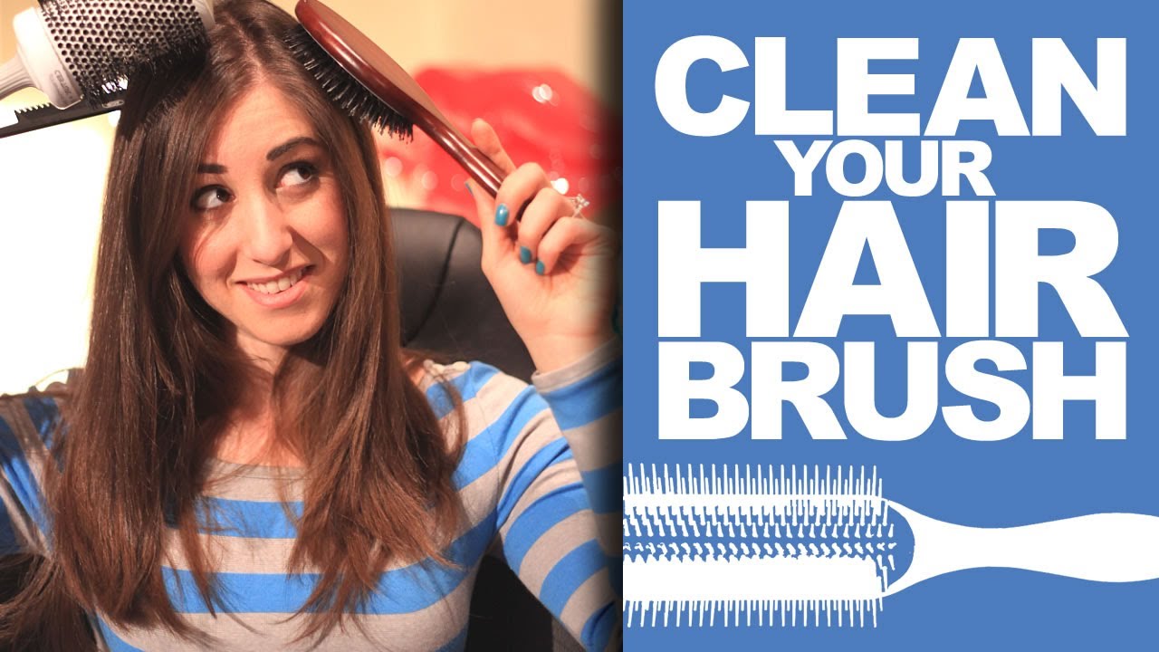 How To Clean Your Hair Brush Hairbrush Tutorial Beauty Product