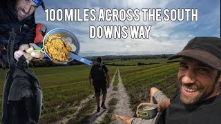 100 miles across the south downs way - FIL
