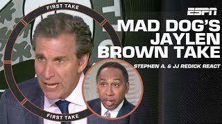 Stephen A. \& JJ Redick GET HEATED over Mad Dog's Jaylen Brown max contract talk 👀  | First Take