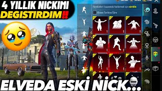 4 YILDIR KULLANDIĞIM NİCKİMİ DEĞİŞTİRDİM!! YENİ NİCKİM İLE İNANILMAZ TROLL/ PUBG BAYRAK TROLL