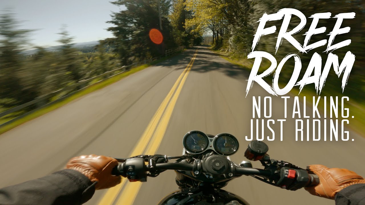 Chill Motorcycle Ride In Oregon POV // Triumph Speed Twin 1200 [4K ...