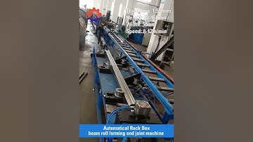 Racking Box Beam Roll Forming Machine