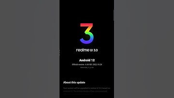 software update|| realme UI 3.0|| Android 12  #realme #update