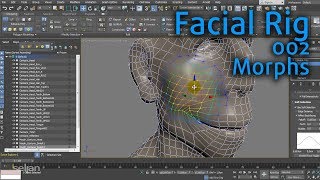 MS3D | 3dsmax | FacialRig | 002 | Morphs