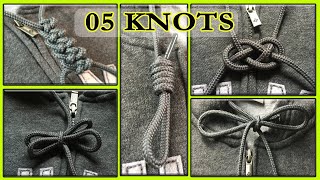 sweatshirt string knots