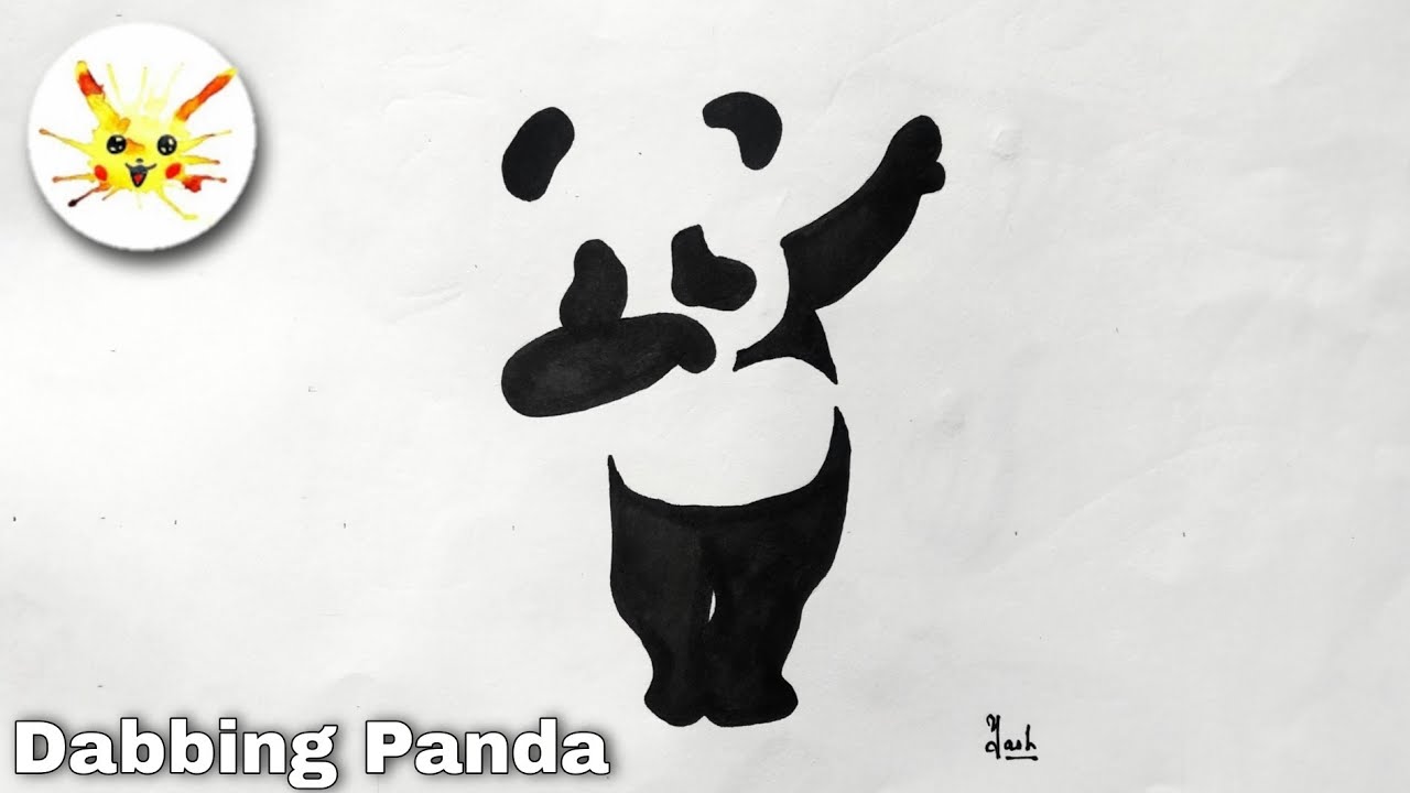 Dabbing Panda 🐼 || Subscribe @YashRajArts - YouTube
