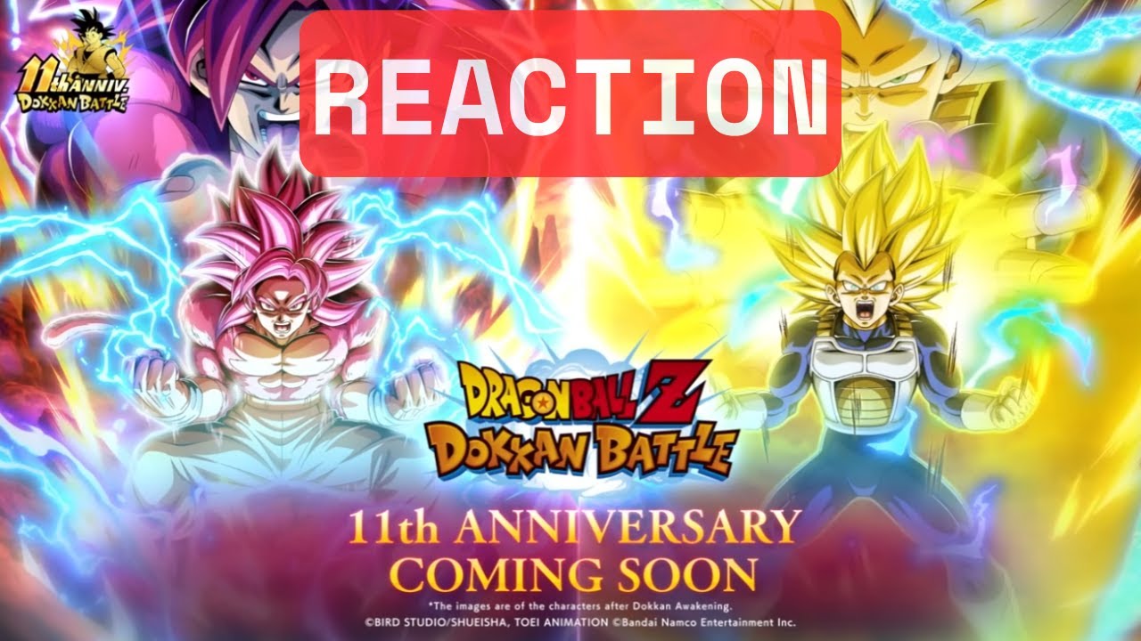 11TH ANNIVERSARY LIVE REACTION! NEW HORIZONS REVEALED DAIMA SSJ4 GOKU & SSJ3 VEGETA! | 