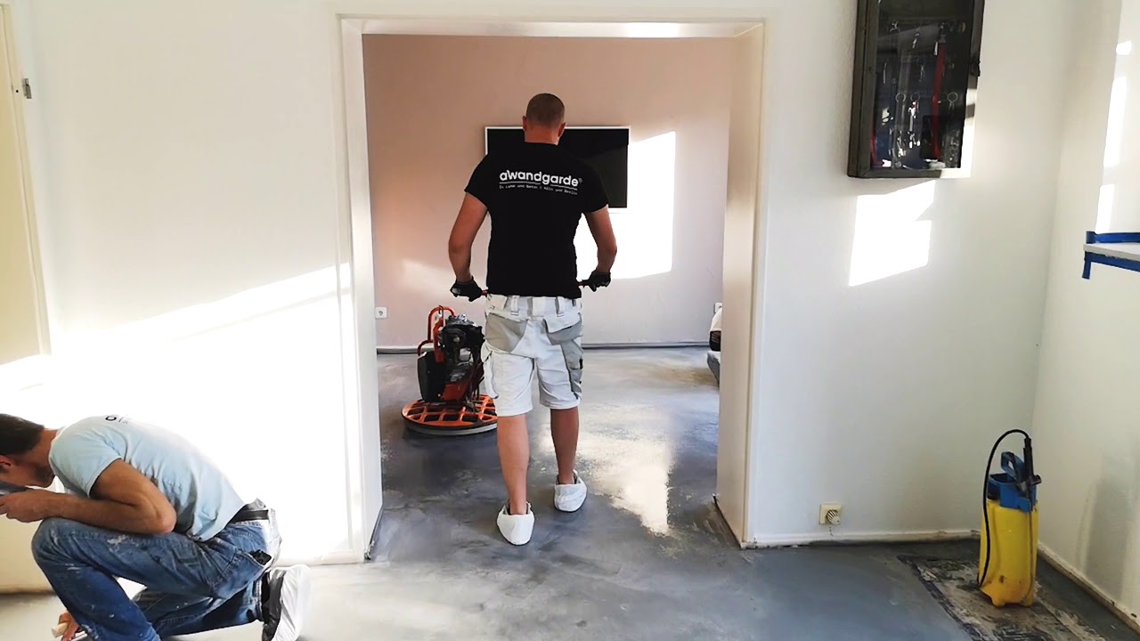 Sichtestrich als Designestrich mit Architop von IDEAL WORK