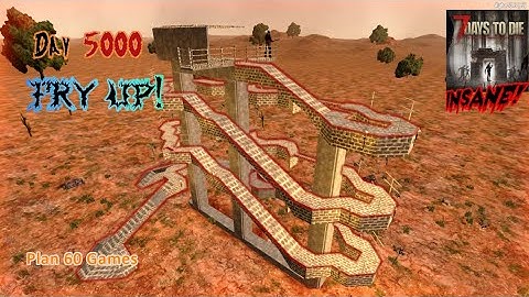 7 Days To Die - 3 Minute Fry Up! Magic Horde Base Tips and Gameplay