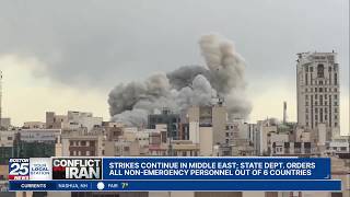 Iranian drones hit US Embassy in Saudi Arabia, while hundreds are reported dead in Iran