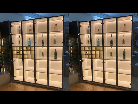 Video Tủ Rượu Cánh Kính Đẹp | Xưởng Nội Thất Deco 2021 - youtube