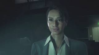 RE4 remake flirting with Hunnigan , OG vs Remake.