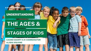 AGES AND STAGES OF 4-H YOUTH