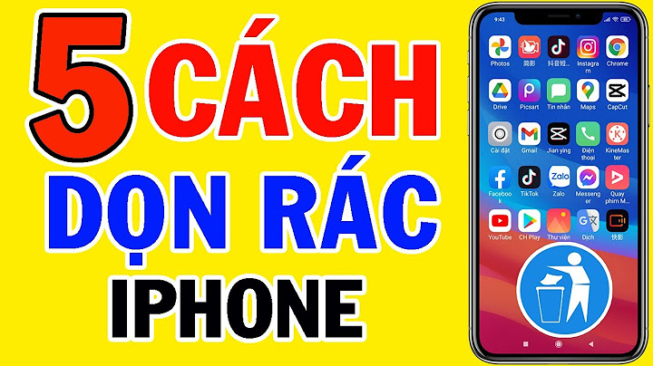 Cách dọn rác iPhone 6