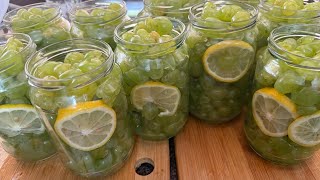 #Kompot od #Grozje/ i kompot od crni slivi / kompot from Grapes/ and plums / 