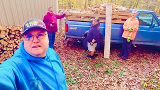 FIREWOOD | Mike’s A-Team delivers JPF to me 