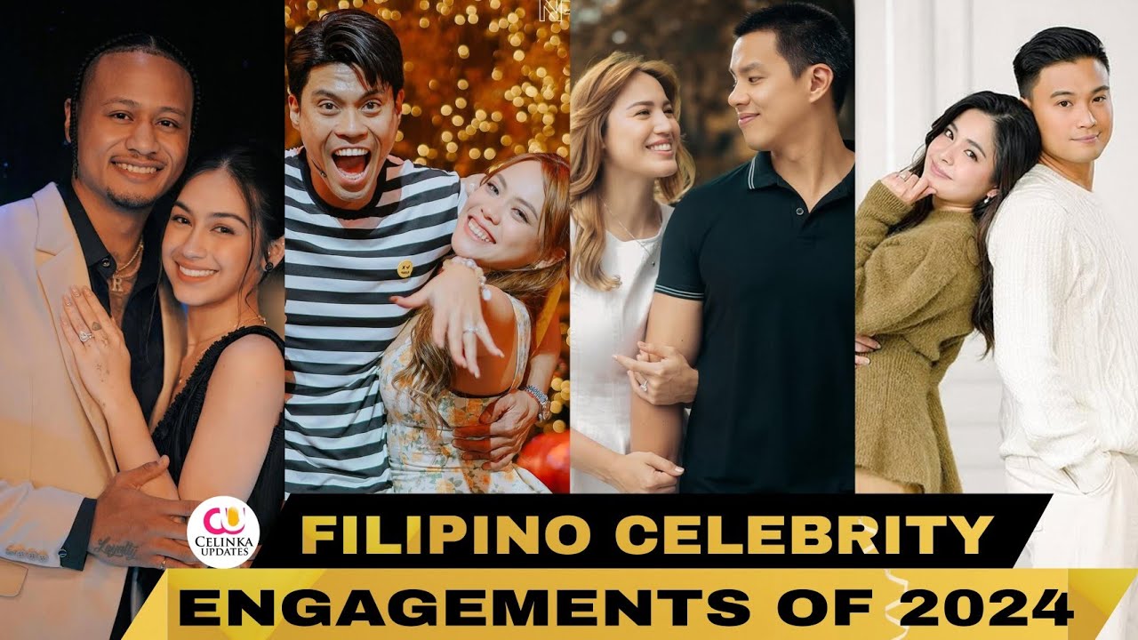 Filipino Celebrity Couple Engagements Of 2024 || All Details Revealed