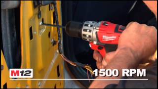 MILWAUKEE M12™ Cordless Lithium-Ion 3/8 In. Drill Driver Kit Model# 2410-22