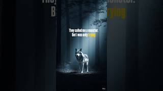 The Wolf Was Never The Monster… 🐺💔 | Dark Little Red Riding Hood Story #Shorts