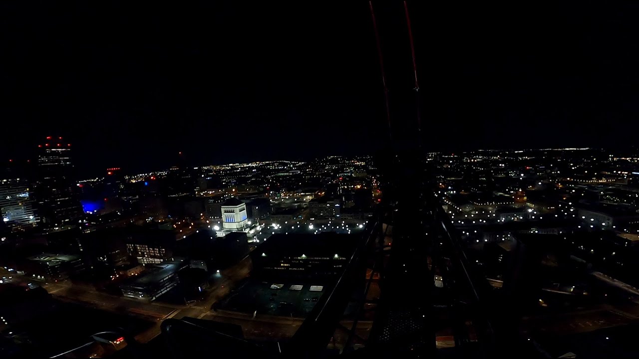 Climbing the TALLEST Crane in INDIANAPOLIS YouTube